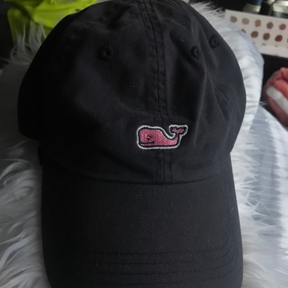 Vineyard Vines Accessories - VINEYARD VINES navy and pink baseball cap